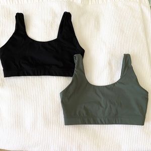 Everlane The Perform Bra x 2